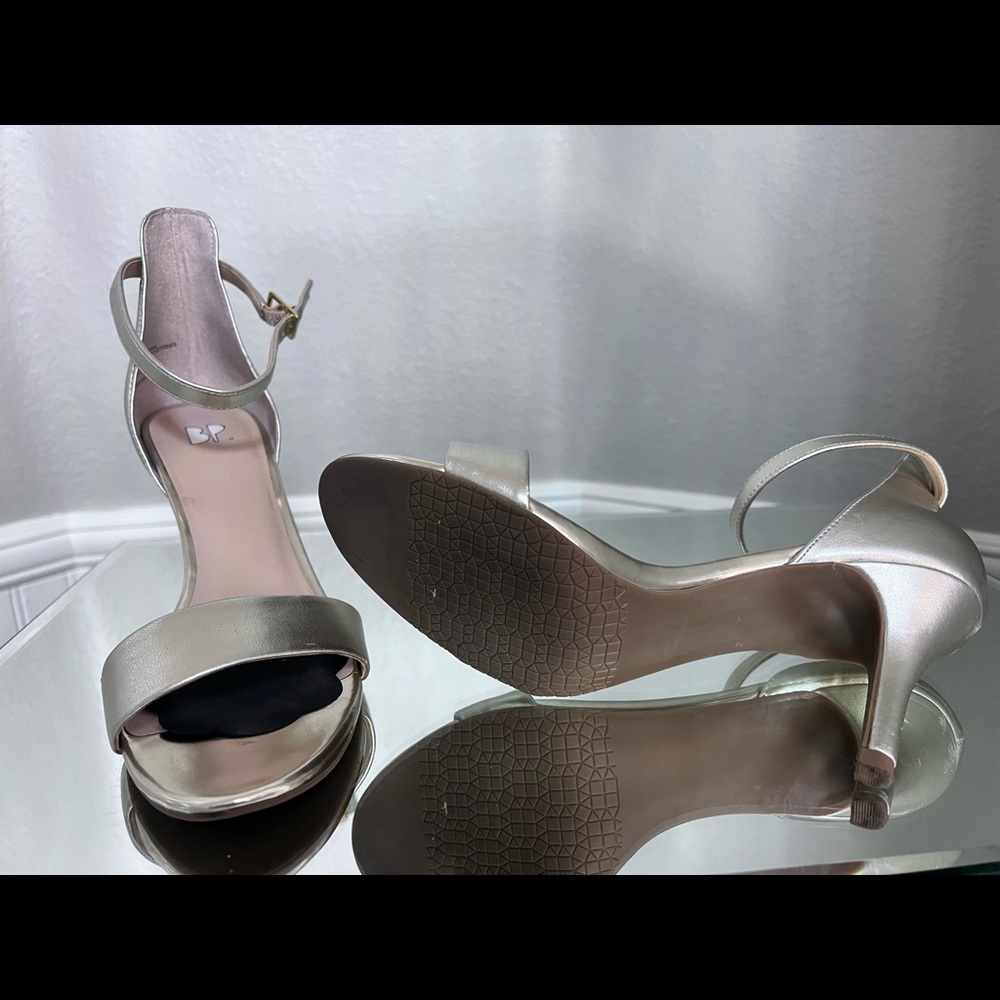 BP 3” gold minimalistic heels